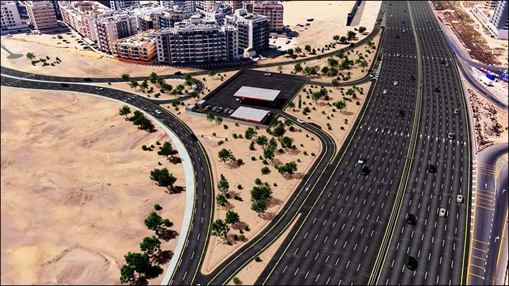 RTA to Open New Entry and Exit Point to Al Warqa from Sheikh Mohammed Bin Zayed Road Next Week