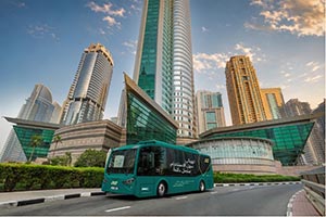 DMCC Launches Dubai's First Fully Electric Community Bus Service Connecting JLT