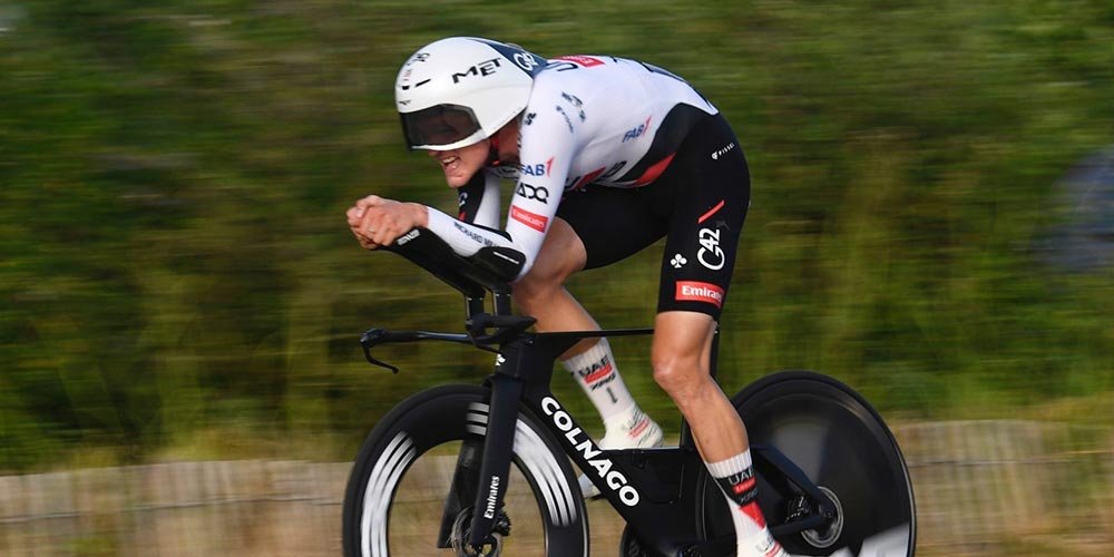 Julius Johansen sweeps up another time trial victory at the Volta a Portugal