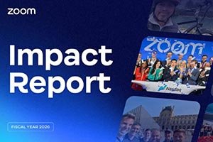 Zoom FY26 Impact Report